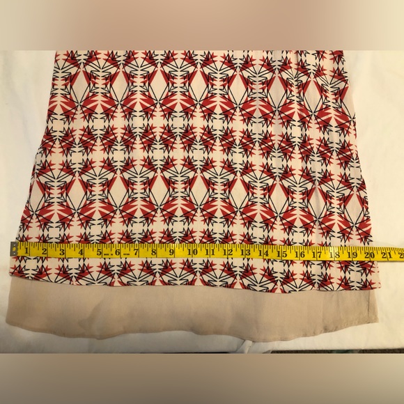 Cabi batik, size small, cream orange & black camisole dress - Picture 10 of 11